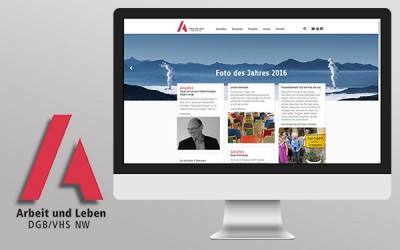 Neue Website für Arbeit und Leben Bergmark
