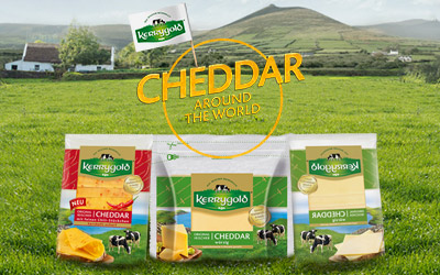 „Cheddar around the World“ Rezeptideen von Kerrygold