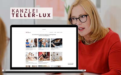 Neue Website für Kanzlei Teller-Lux – Rechtsanwaltskanzlei für Familienrecht in Lüdenscheid