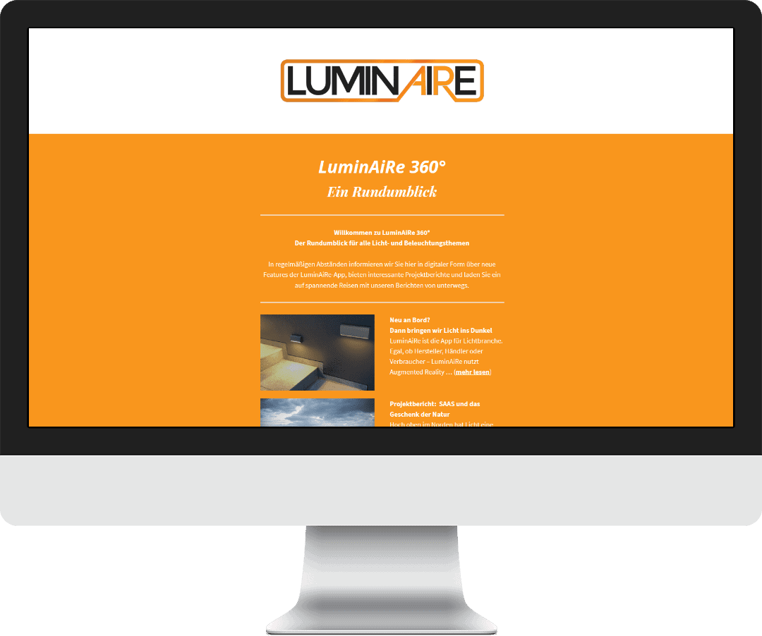 Luminaire Newsletter