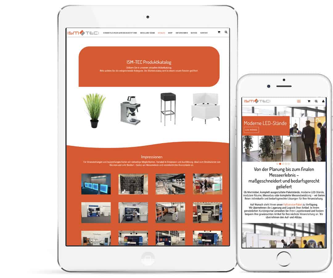 ISM-TEC Responsive Webdesign