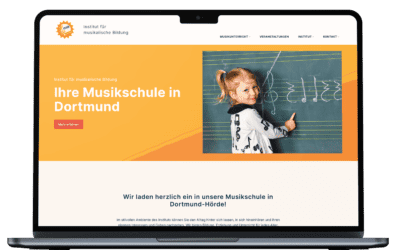 Relaunch für das Institut für musikalische Bildung: die Musikschule aus Dortmund präsentiert sich in neuem Look